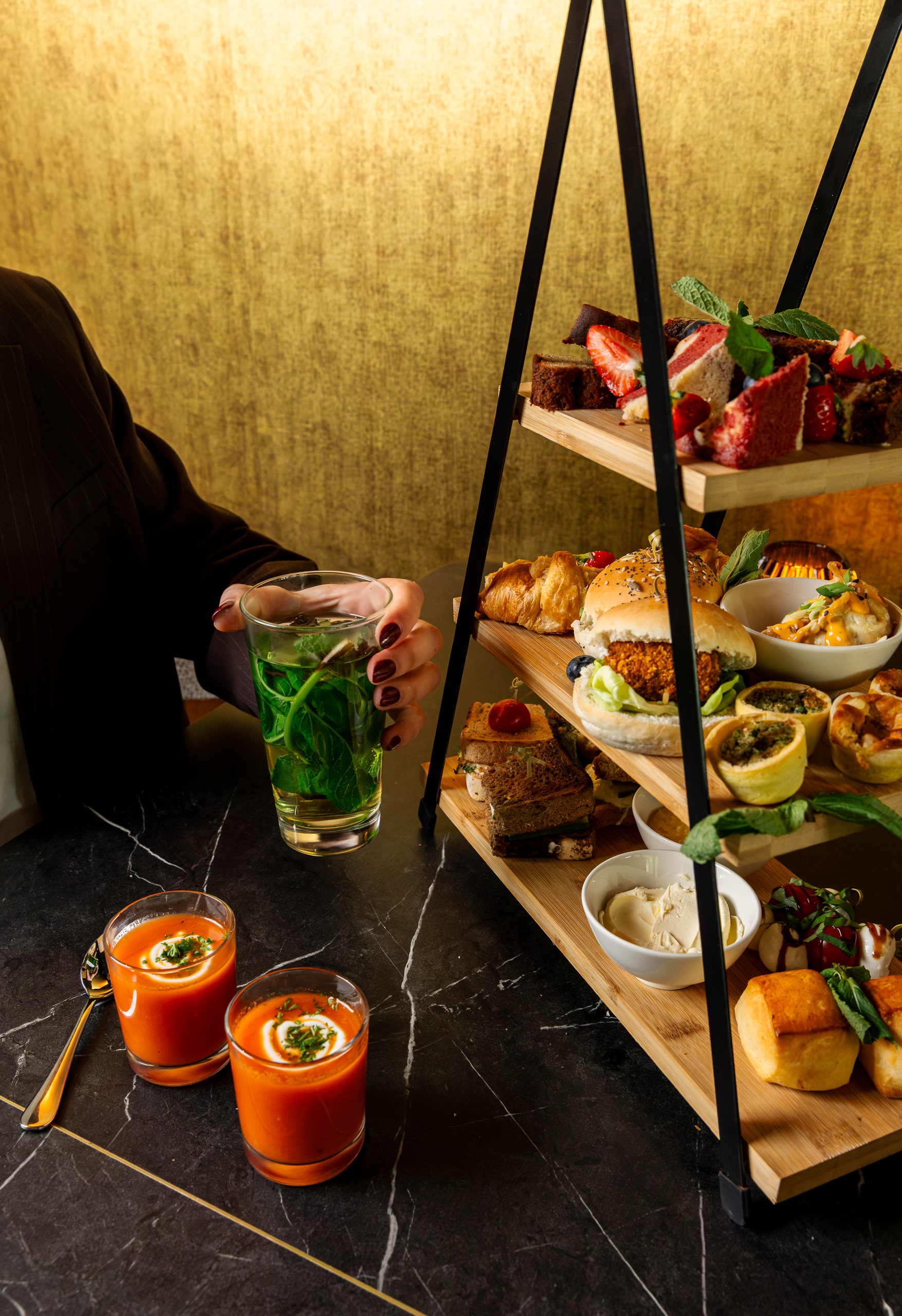 sfeervolle restaurant fotografie voor website